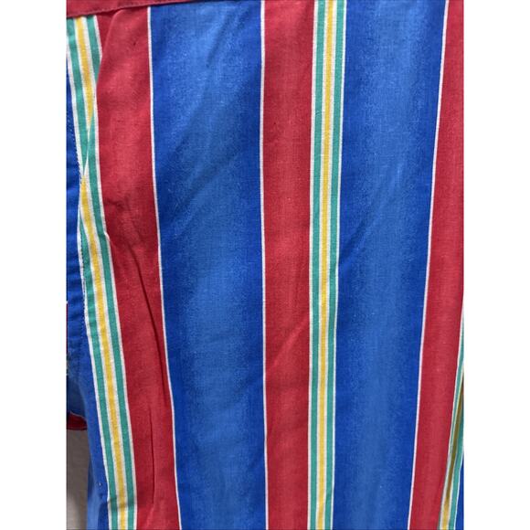 Duxbak Men’s XL Stripped Vintage Shirt, Y2K Cotton, Great Cond! L 32”, Chest 52” - Picture 10 of 16